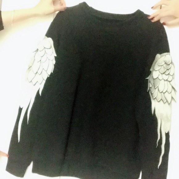Jicheng wings sweatshirt (Final Sale) - Picture 3 of 3
